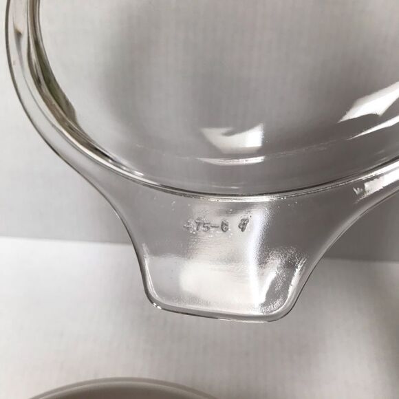 Vintage Pyrex rust Autumn Harvest 475-B 2.5 quart casserole dish with lid - Picture 11 of 11